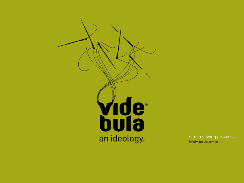 Site da Vide Bula - site in sewing process...